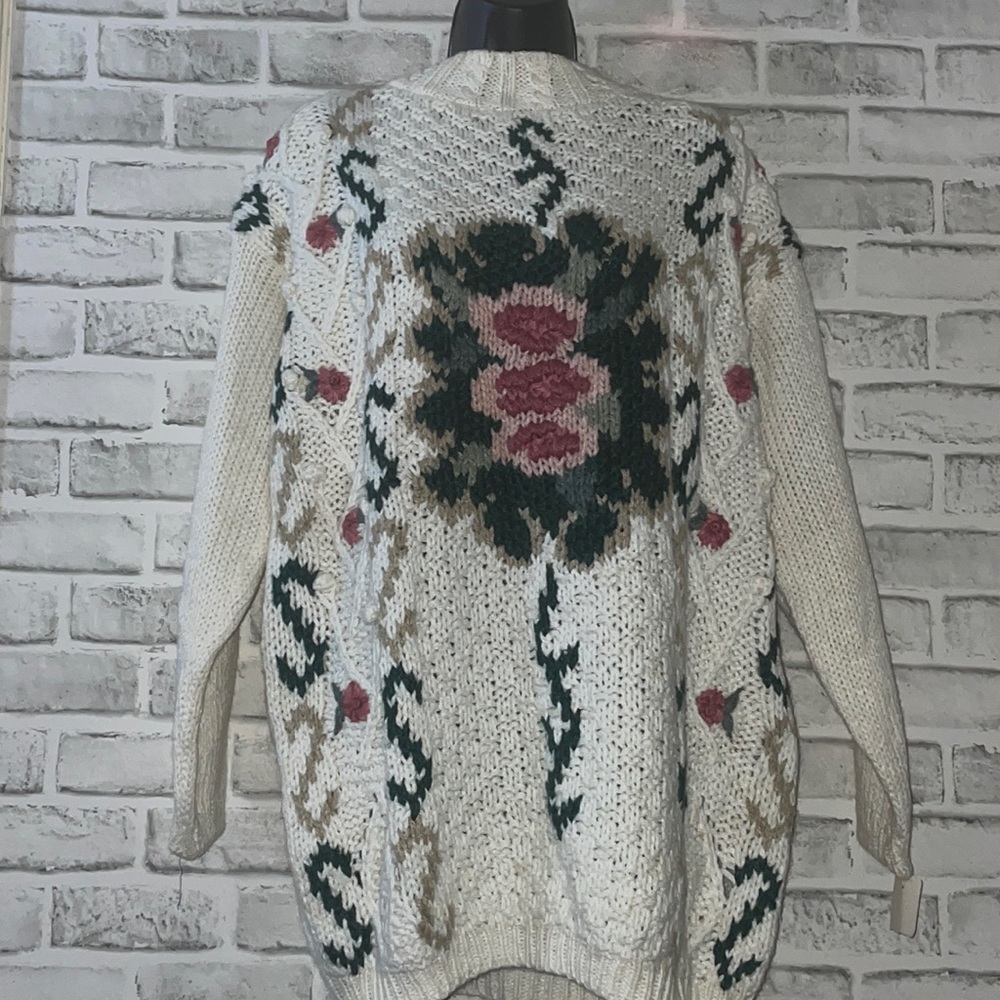 Shenanigans Vintage Hand Knitted Sweater, Size M